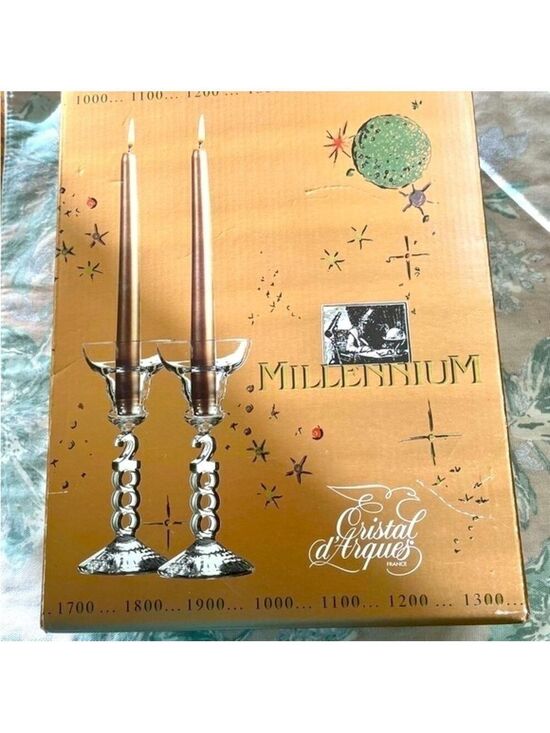 Other - 𝅺Millennium Candle Holders Y2K 2000 New In Box